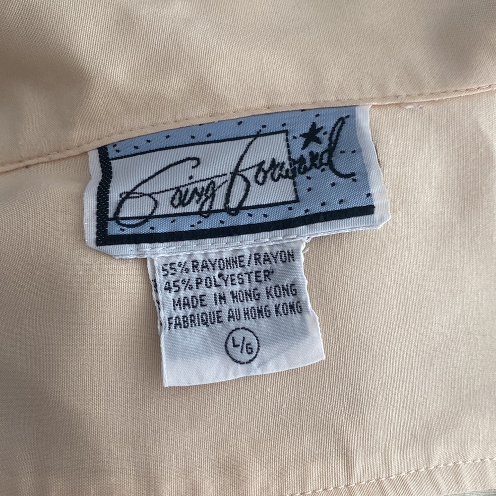 Vintage Cream  Shirt - Picture 9 of 14